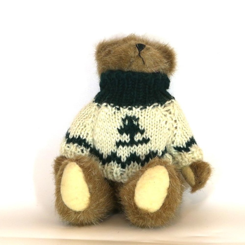 Boyds Collection Wilson Brown Stuffed Plush 8" Animal Anchor Sailor Sweater